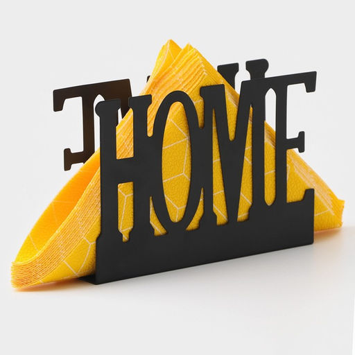 Салфетница Доляна Home, 15410 см, цвет чёрный