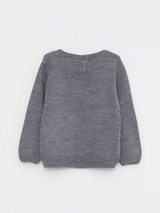 Bisiklet Yaka Uzun Kol Basic K?z Bebek Triko Kazak - Waikiki фото 2