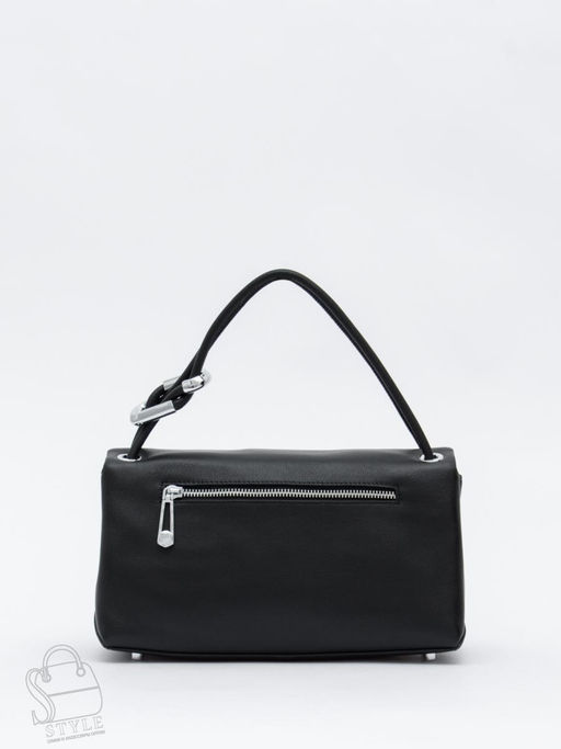 Сумка женская кожаная 8067Q black Polina&Eiterou