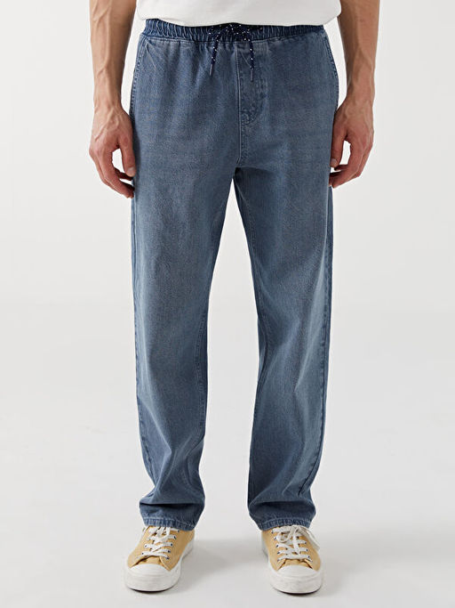 Baggy Fit Erkek Jean Pantolon