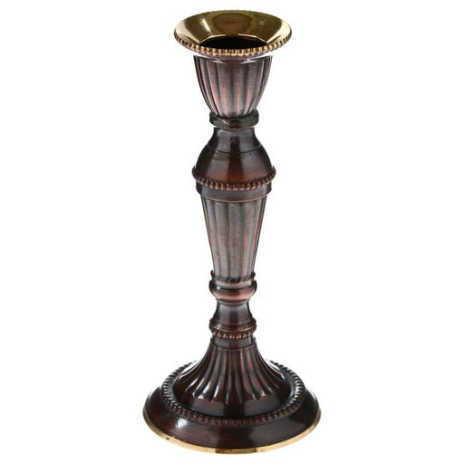 Цена за 2 шт. Подсвечник на 1 свечу «Кали», 14×6.5×6.5 см, латунь