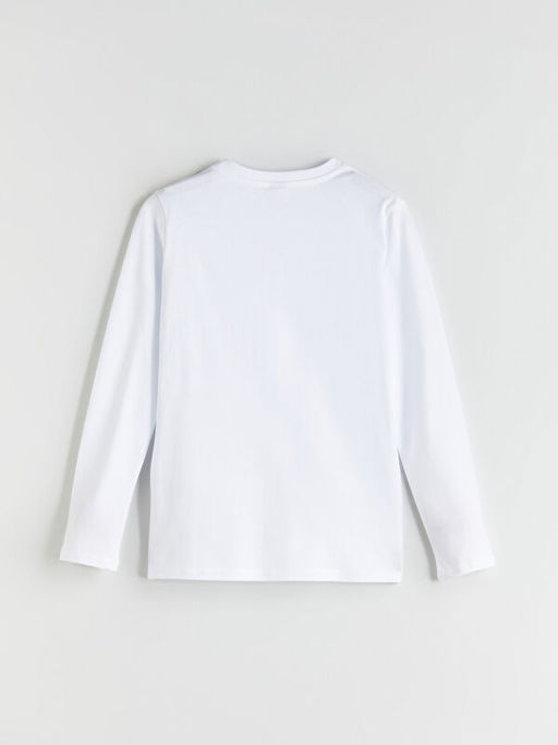 Bisiklet Yaka Uzun Kollu Basic Erkek ?ocuk Ti??rt