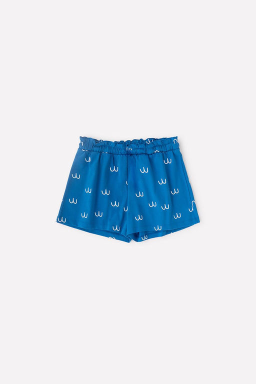 Crockid _ КР 4796/синий,рисованные чайки к337 шорты для дев