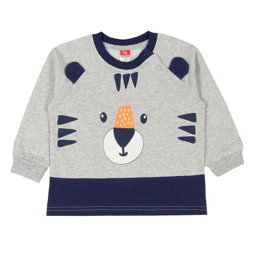 CRB wear/CWB 62632 Джемпер ясельный, серый меланж/Ex.Cherubino  фото 3