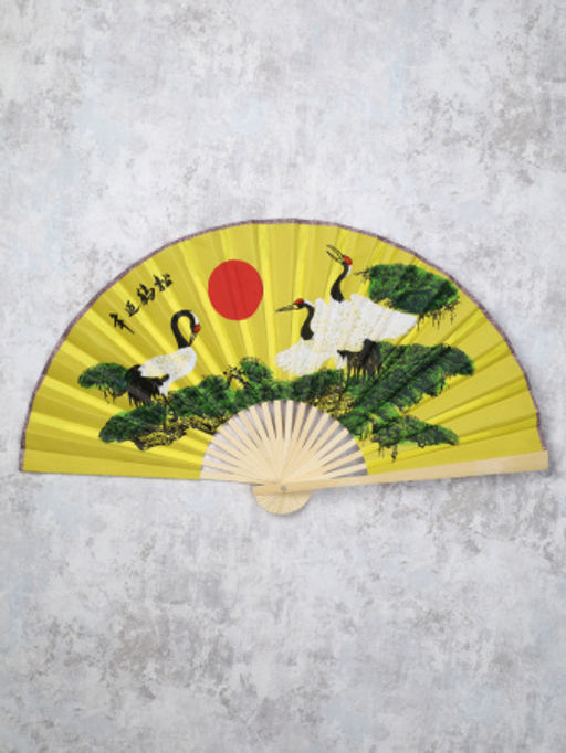 Веер 50 см / 622-11 /уп 50/200/бамбук, полиэстер - Галеонтрейд фото 9