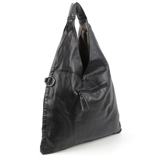 Женская мягкая сумка хобо с косметичкой из эко кожи 0105-4 - Cidirro фото 3