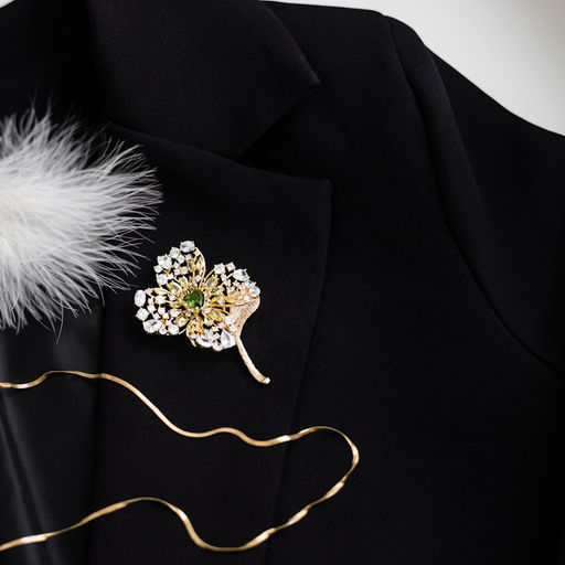 Брошь-подвеска Арт. 3V-2460-Y