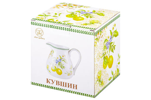 Кувшин 1,2 л 17*13,5*15 см Лимоны NEW BONE CHINA - Elan gallery фото 17