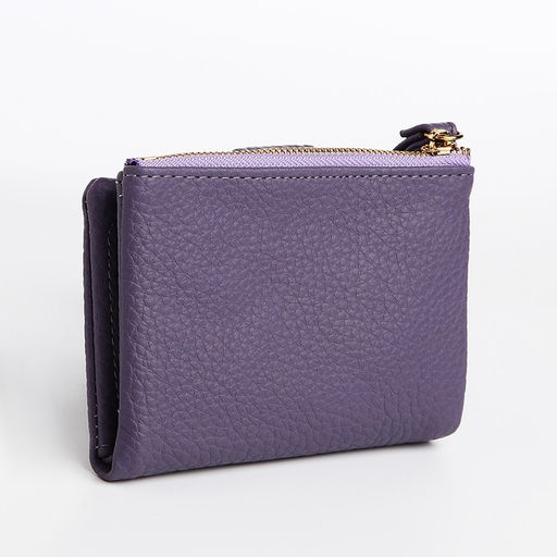 Кошелёк на кнопке, цвет фиолетовый - Simaland фото 2