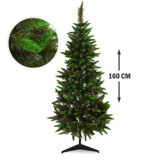 Елка искусственная "Свеча" 160 см, светло-зеленые кончики