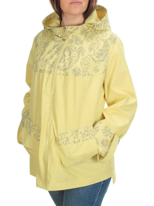 F2072 YELLOW Ветровка женская MARIA - Фабричный китай фото 3