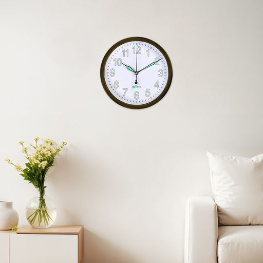 Часы настенные интерьерные «Илони», светящиеся, d=25 см