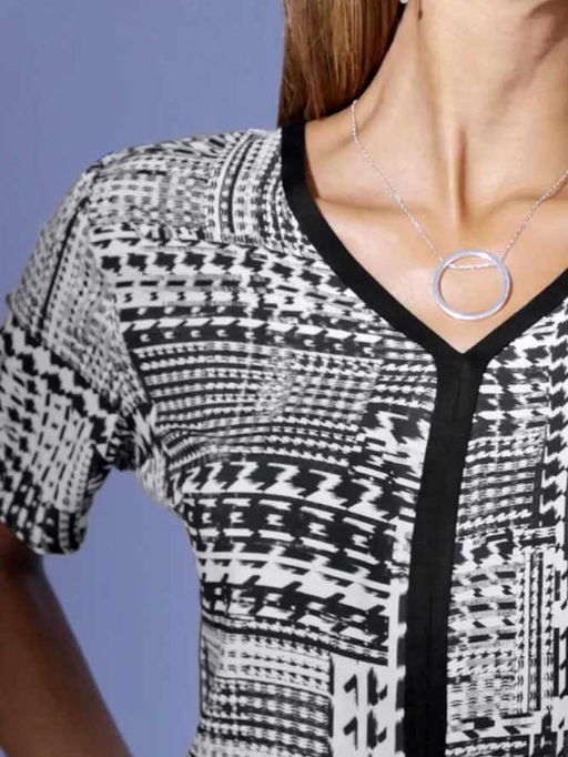 Блузка, черно-белая - Ashley brooke фото 5