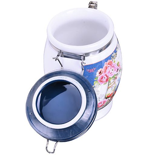 26397 Банка для сыпучих 900мл Натюрморт дол/металл LR (х24) - Mayer&boch фото 2