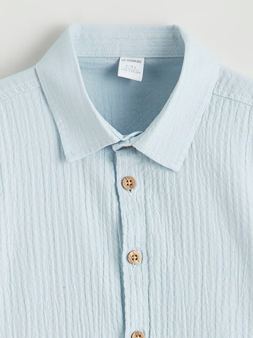 Dokulu Erkek ?ocuk G?mlek