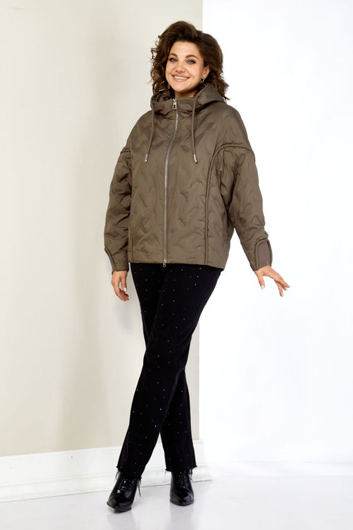 Куртка SHETTI 2195 пепельно-коричневый