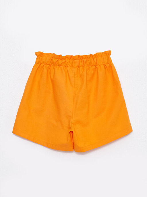 Beli Lastikli Basic K?z ?ocuk ?ort - Waikiki фото 2