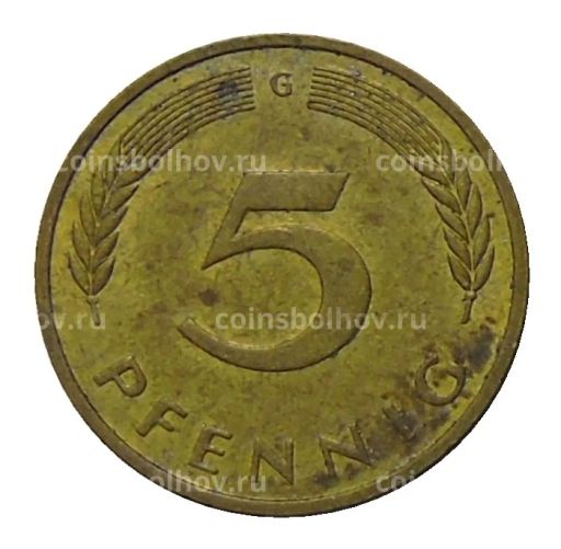 5 пфеннигов 1995 года G Германия