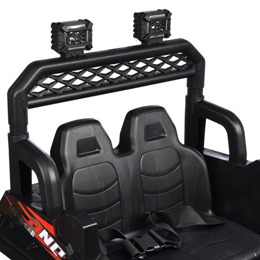 Электромобиль "Кросс" на аккумуляторе, с р/у управлением, в коробке (синий)