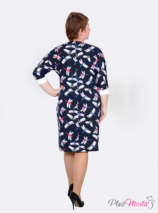 Платье Модель №24 размеры 52-70 - Plusmoda фото 3