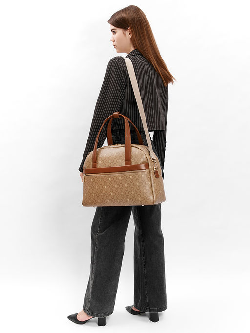 LACCOMA сумка AC89003-лагуна темно-бежевый эко кожа