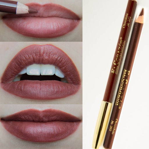 El Corazon карандаш для губ 202 Chocolate