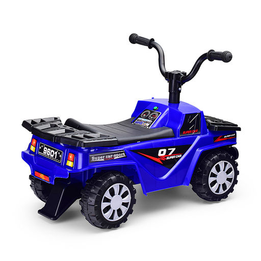 Каталка детская "Квадрик" (цвет синий)