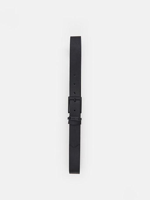 Deri G?r?n?ml? Erkek Kemer - Waikiki фото 2