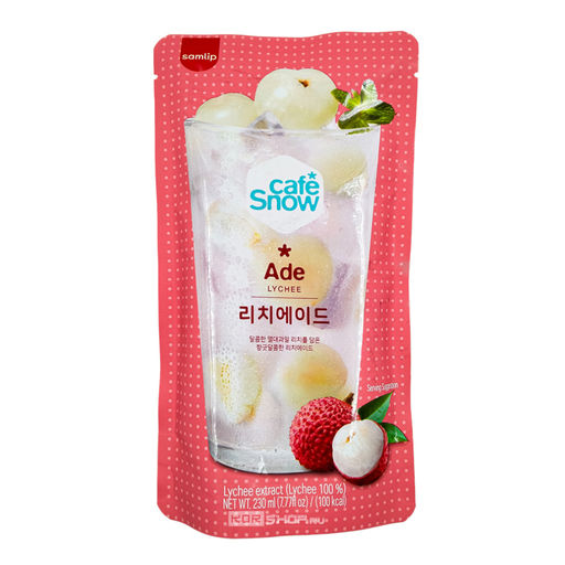 Напиток б/а Личи Lychee Ade Samlip, Корея, 230 мл