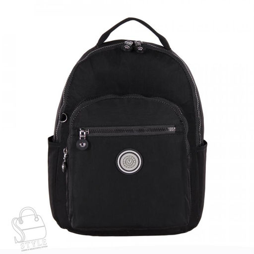 Рюкзак женский текстильный 8663MD black Mindesa в Новосибирске  фото 3