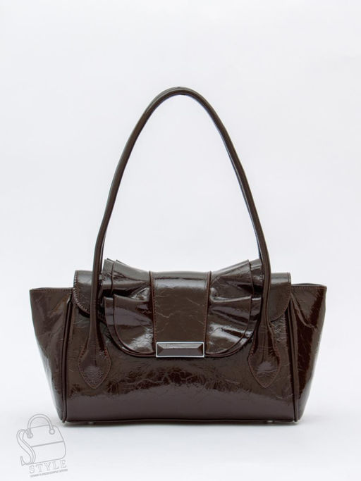 Сумка женская кожаная 2430-2Y coffee  Polina&Eiterou