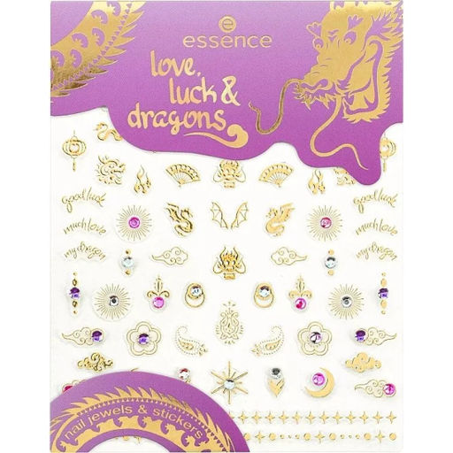 Украшения для ногтей love,luck&dragons nail jewels&stickers