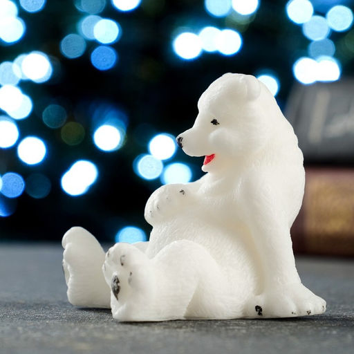 Фигурное мыло Мишка с лапой на пузике 75гр - Мыльные штучки фото 2