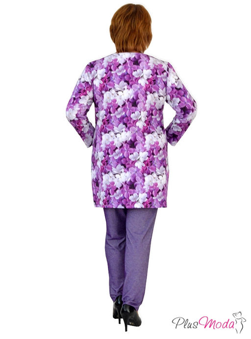 Плащ Модель №326 размеры 44-80 - Plusmoda фото 3