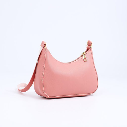 Сумка-багет на молнии, цвет розовый - Simaland фото 2