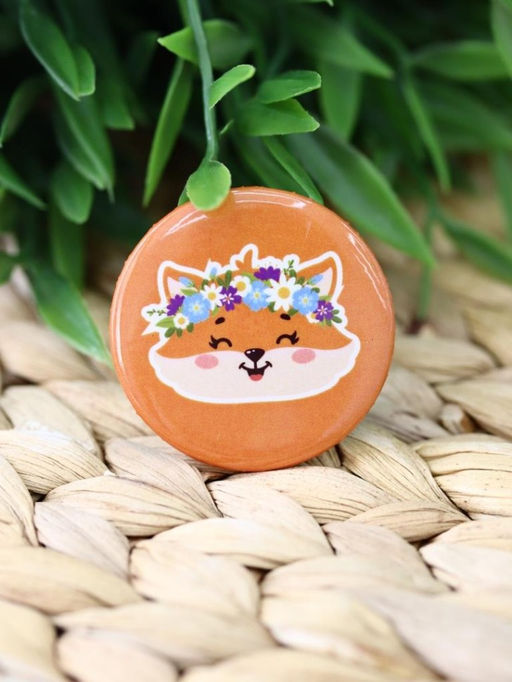 Набор значков 3 шт. iLikeGift "Flower animal"