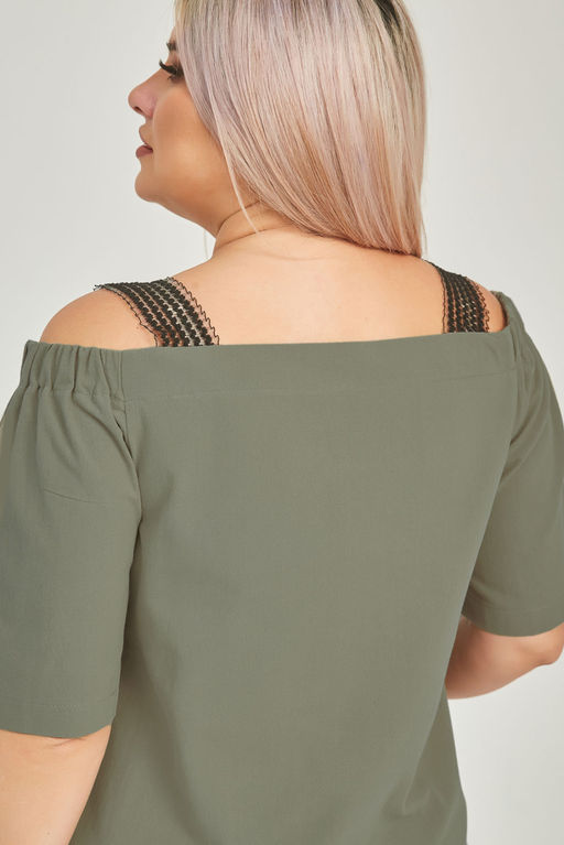 Платье Luxury Moda 1052 зеленый