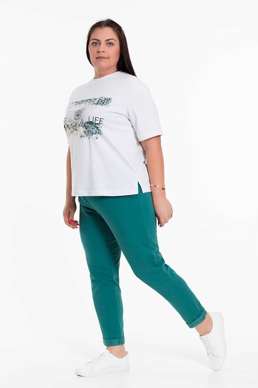 Костюм М324067Пв белый - Елена фото 4