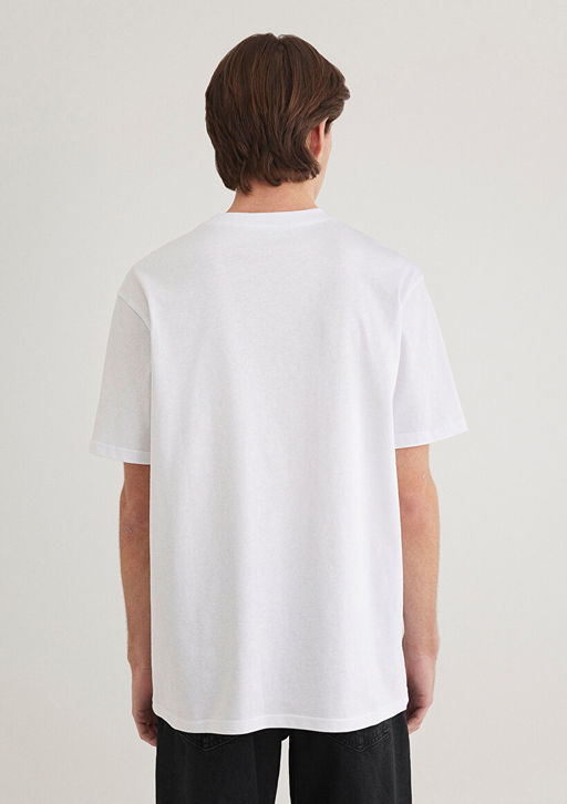 Mavi Logo Bask?l? Beyaz Tisort  фото 5