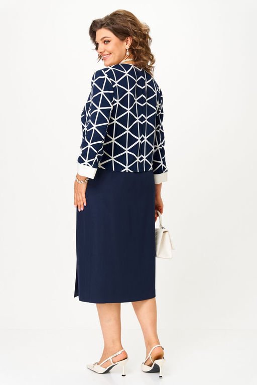 Костюм Aira Style 24128-Р сине-белый