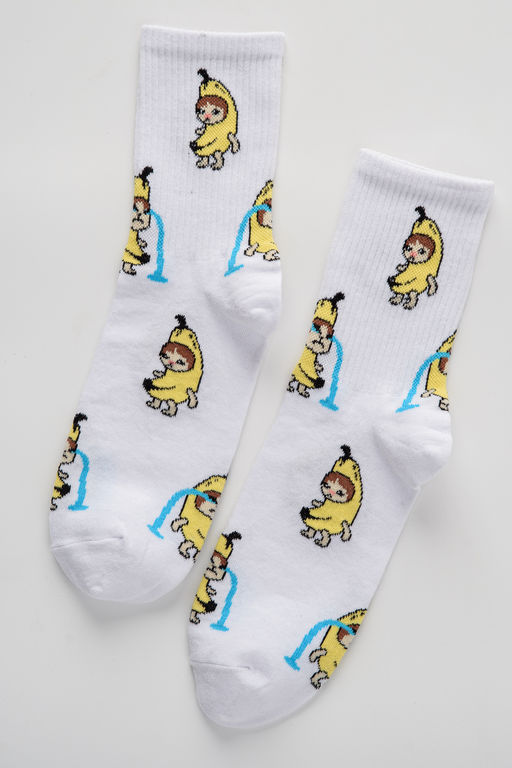 Носки мужские Банана - кот - Berchelli фото 2