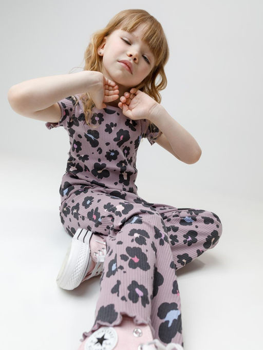 КР 400869/сиреневый 3304 Н091 к617 брюки для дев