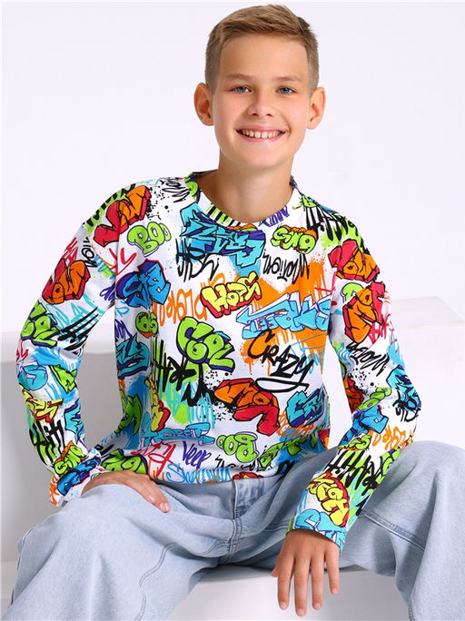 лонгслив 1ПДЛД4898001н - Апрель фото 2