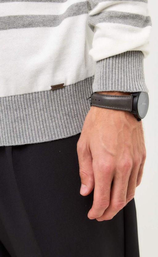 Джемпер F421-1549 grey melange - Fine joyce фото 4