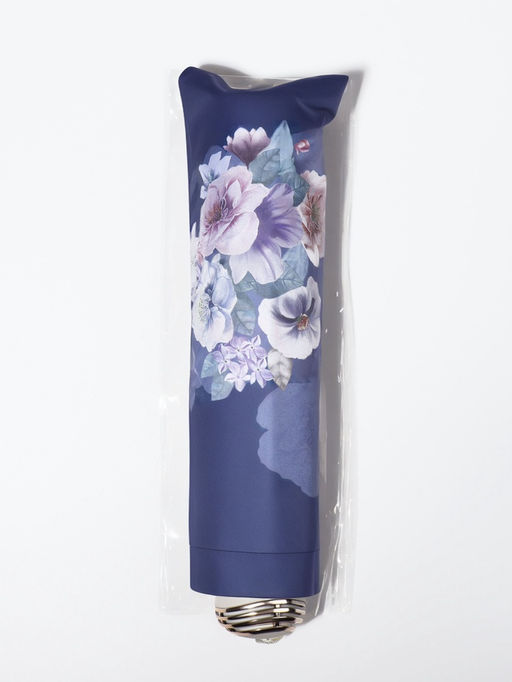 Зонт механический Фиалки, эпонж, 4 сложения, 8 спиц, R=49/55 см, d=98 см, МИКС