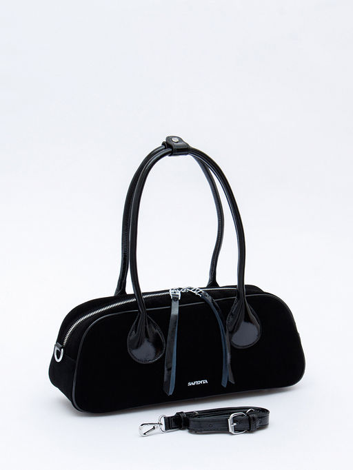Сумка 91161MSS black Velina Fabbiana-Safenta