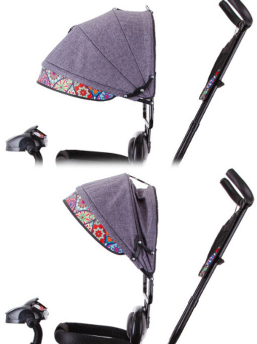 Велосипед трехколесный Pilot с ручкой управления