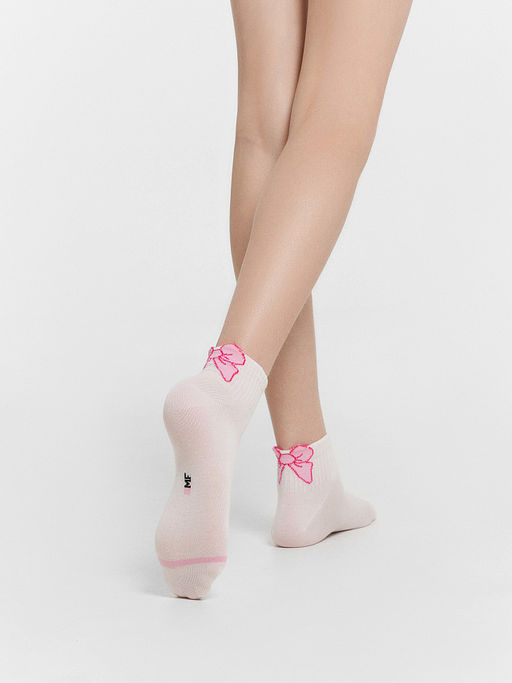Цена за 5 пар! Носки детские белые с бантиками - Mark formelle фото 7