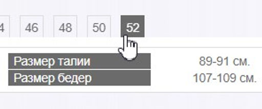 Брюки с манжетом по низу изделия