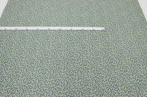 Штапель Ядвига цв.серо-мятная дымка, ш.1.45м, вискоза-100%, 90гр/м.кв - Купава фото 2